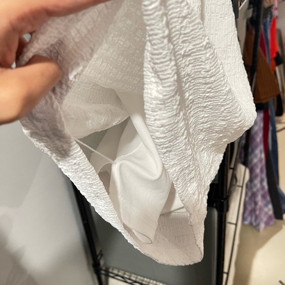 SHEIN tie back textured dress - Picture 6 of 9